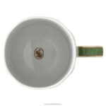 signum hrnček s vrchnákom porcelán, zelená B8ZNT1709 Swarovski dekorácie - Image 4