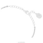 signum náramok labuť, modrá, rhodiovaná B8ZNT642 Swarovski šperky - Image 4