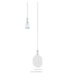 signum y náhrdelník labuť, modrá, rhodiovaná B8ZNT115 Swarovski šperky - Image 6