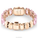 sledovať náramok brúseného osemuholníka, ružový, povrchová úprava ružového zlata B8ZNT1200 Swarovski príslušenstvo - Image 4
