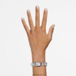sledovať osemhranný náramok, biely, nerezová oceľ B8ZNT1225 Swarovski príslušenstvo - Image 2