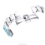 sledovať osemhranný náramok, modrý, nerezová oceľ B8ZNT1219 Swarovski príslušenstvo - Image 7