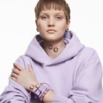 sledovať silikónový remienok, fialový B8ZNT1256 Swarovski príslušenstvo - Image 5