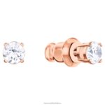 slnečná súprava biele, pozlátené ružovým zlatom B8ZNT375 Swarovski šperky - Image 4