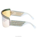 slnečné okuliare maska, gradientný odtieň, sk0363 30x, modrá B8ZNT1445 Swarovski príslušenstvo - Image 3