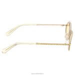 slnečné okuliare oválny tvar, dlažba, sk0340 32l, žltá B8ZNT1448 Swarovski príslušenstvo - Image 8