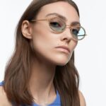 slnečné okuliare oválny tvar, dlažba, sk0340 32n, zelená B8ZNT1452 Swarovski príslušenstvo - Image 2