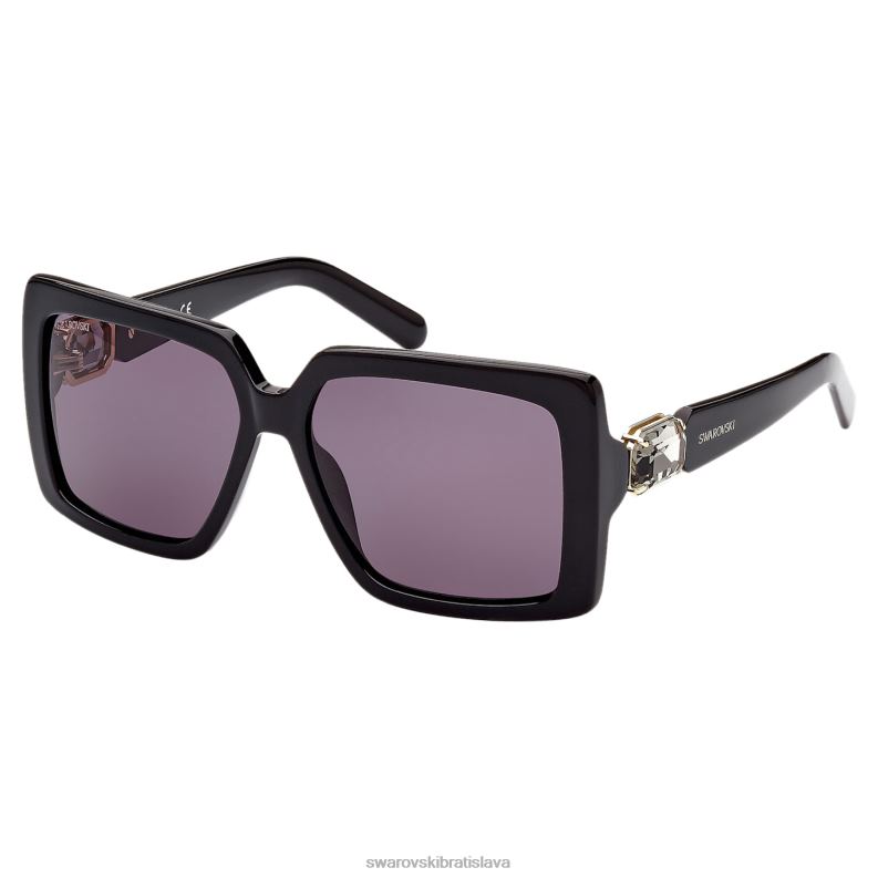 slnecne_okuliare_oversized_stvorcovy_tvar_sk0351_01a_cierna_b8znt1454_swarovski_prislusenstvo.jpg slnečné okuliare oversized, štvorcový tvar, sk0351 01a, čierna B8ZNT1454 Swarovski príslušenstvo - Image 1