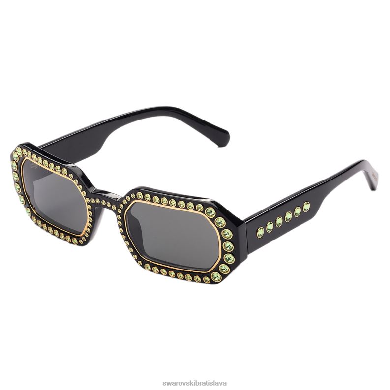 slnecne_okuliare_v_tvare_osemuholnika_dlazba_sk0345_01a_cierna_b8znt1441_swarovski_prislusenstvo.jpg slnečné okuliare v tvare osemuholníka dlažba, sk0345 01a, čierna B8ZNT1441 Swarovski príslušenstvo - Image 1