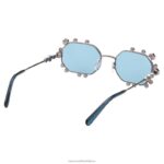 slnečné okuliare v tvare osemuholníka sk0376 20v, modrá B8ZNT1433 Swarovski príslušenstvo - Image 7