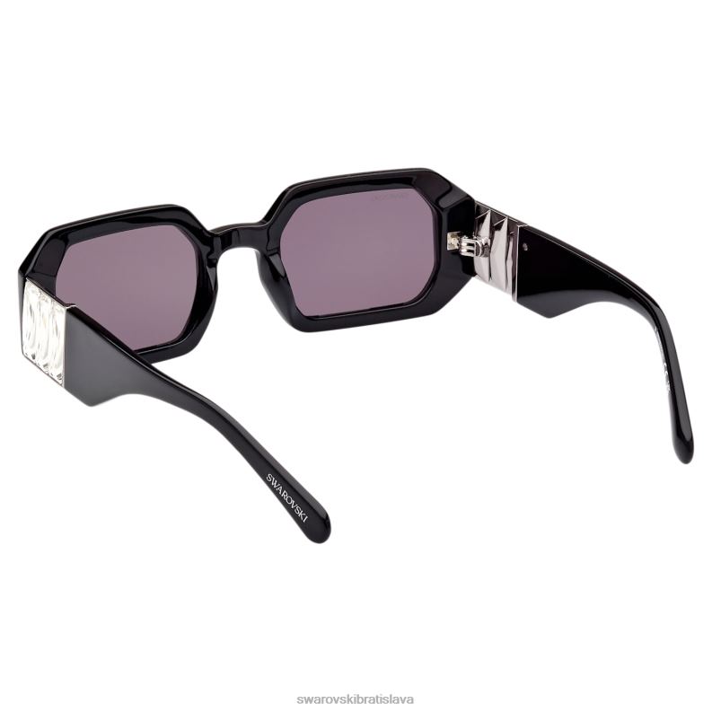 slnečné okuliare v tvare osemuholníka sk0387 01a, čierna B8ZNT1442 Swarovski príslušenstvo - Image 5