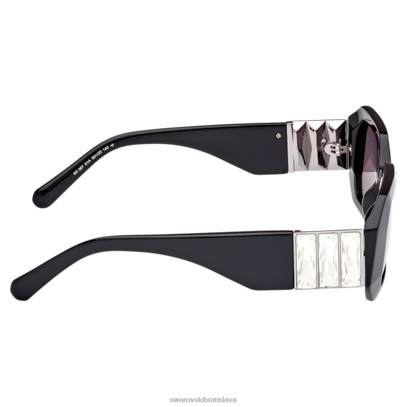 slnečné okuliare v tvare osemuholníka sk0387 01a, čierna B8ZNT1442 Swarovski príslušenstvo - Image 8