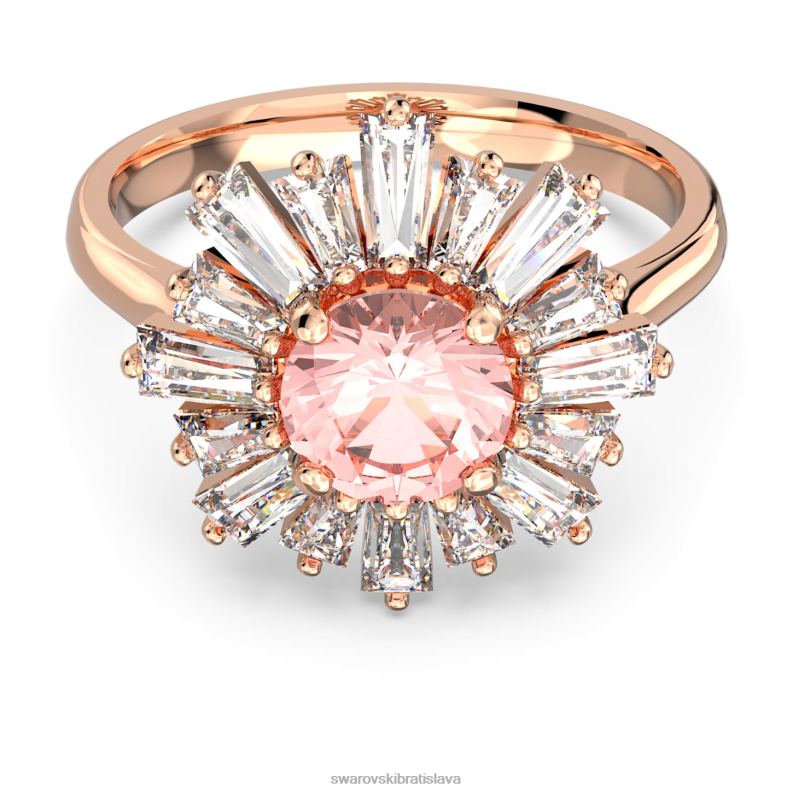 slnecny_prsten_zmiesane_strihy_slnko_ruzove_pozlatene_ruzovym_zlatom_b8znt1093_swarovski_sperky.jpg slnečný prsteň zmiešané strihy, slnko, ružové, pozlátené ružovým zlatom B8ZNT1093 Swarovski šperky - Image 1