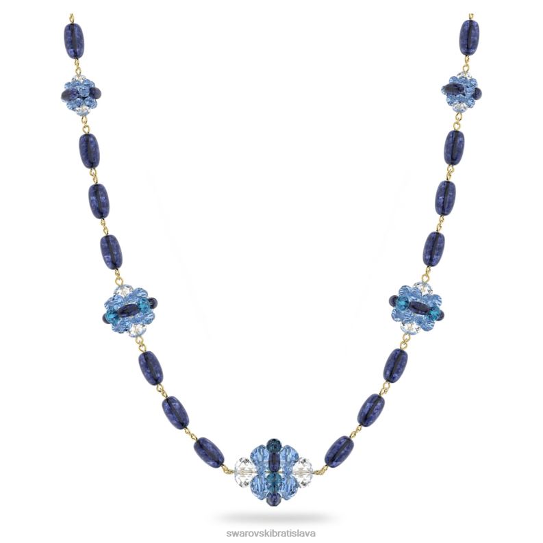 somnia_nahrdelnik_modra_pozlatena_b8znt89_swarovski_sperky.jpg somnia náhrdelník modrá, pozlátená B8ZNT89 Swarovski šperky - Image 1