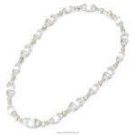 somnia set biela, pozlátená B8ZNT382 Swarovski šperky - Image 3