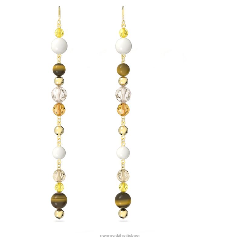 somnia_visiace_nausnice_viacfarebne_pozlatene_b8znt839_swarovski_sperky.jpg somnia visiace náušnice viacfarebné, pozlátené B8ZNT839 Swarovski šperky - Image 1