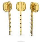sponka do vlasov vankúšový strih, zlatý tón, pozlátený B8ZNT1475 Swarovski príslušenstvo - Image 4
