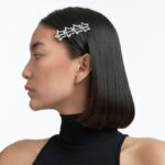 sponka do vlasov zmiešané rezy, hviezdicové, biele, rhodiované B8ZNT1470 Swarovski príslušenstvo - Image 2