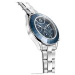 športové hodinky octea lux švajčiarska výroba, kovový náramok, modrý, nehrdzavejúca oceľ B8ZNT1246 Swarovski príslušenstvo - Image 5