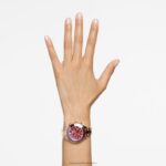 športové hodinky octea lux švajčiarsky kovový náramok, červený, ružové zlato B8ZNT1176 Swarovski príslušenstvo - Image 2
