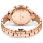 športové hodinky octea lux švajčiarsky kovový náramok, červený, ružové zlato B8ZNT1176 Swarovski príslušenstvo - Image 4