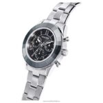 športové hodinky octea lux švajčiarsky, kovový náramok, čierny, nehrdzavejúca oceľ B8ZNT1243 Swarovski príslušenstvo - Image 5