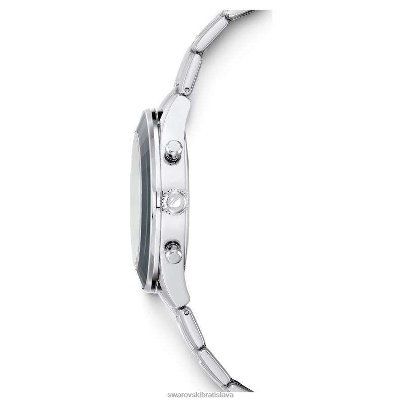 športové hodinky octea lux švajčiarsky, kovový náramok, čierny, nehrdzavejúca oceľ B8ZNT1243 Swarovski príslušenstvo - Image 8