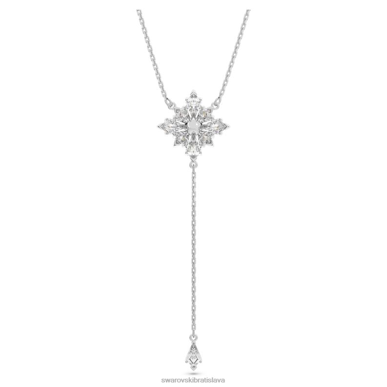 stella_y_nahrdelnik_hviezda_biela_rhodiovana_b8znt34_swarovski_sperky.jpg stella y náhrdelník hviezda, biela, rhodiovaná B8ZNT34 Swarovski šperky - Image 1