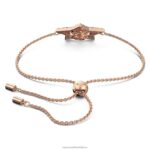 stellový náramok zmiešané strihy, hviezdicové, biele, pozlátené ružovým zlatom B8ZNT524 Swarovski šperky - Image 6