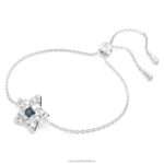 stellový náramok zmiešané strihy, hviezdicové, modré, rhodiované B8ZNT527 Swarovski šperky - Image 3