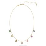 Stilla náhrdelník zmiešané strihy, viacfarebné, pozlátené B8ZNT111 Swarovski šperky - Image 3