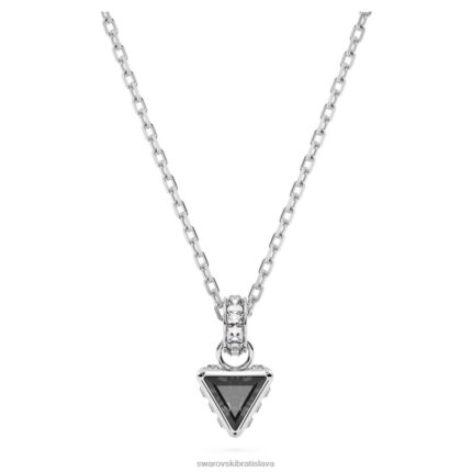 Stilla prívesok trojuholníkový strih, sivá, rhodiovaná B8ZNT254 Swarovski šperky