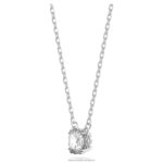 súhvezdie okrúhly výbrus, biely, rhodiovaný B8ZNT392 Swarovski šperky - Image 5