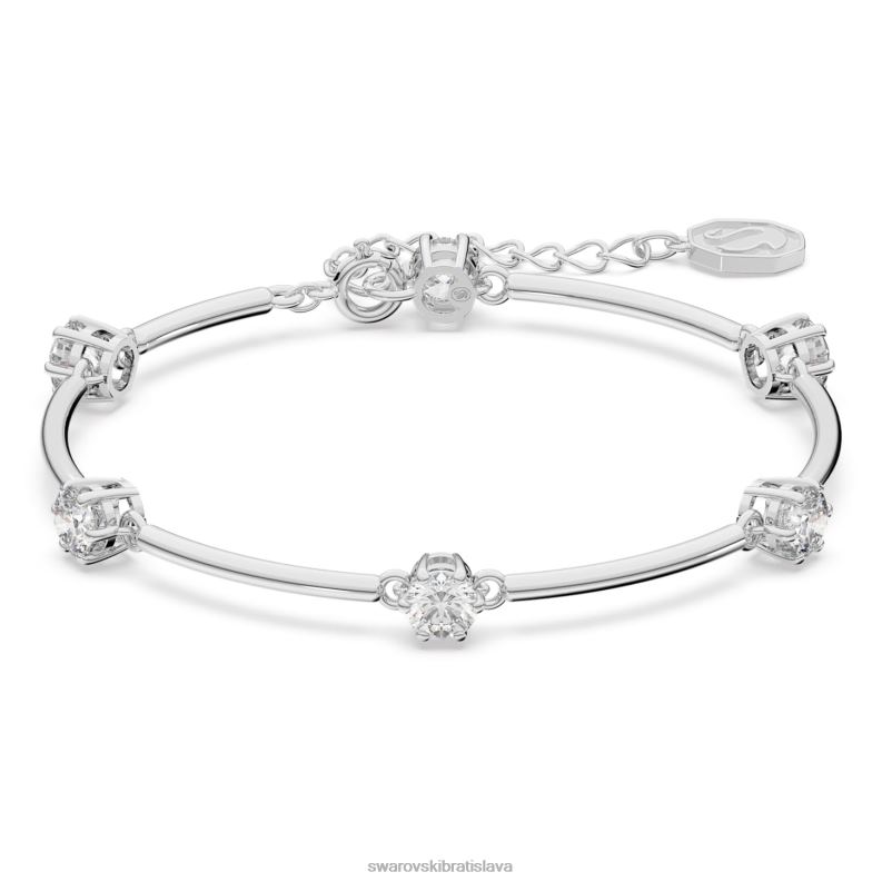 suhvezdovy_naramok_okruhly_vybrus_biely_rhodiovany_b8znt485_swarovski_sperky.jpg súhvezdový náramok okrúhly výbrus, biely, rhodiovaný B8ZNT485 Swarovski šperky - Image 1