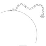 šumivý tanečný náhrdelník ďatelina, modrá, rhodiovaná B8ZNT124 Swarovski šperky - Image 3