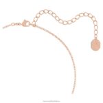 šumivý tanečný prívesok okrúhly strih, oválny tvar, červená, pozlátená ružovým zlatom B8ZNT131 Swarovski šperky - Image 3