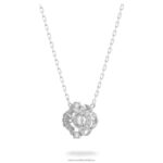 šumivý tanečný set zmiešané rezy, ďatelina, biela, rhodiované B8ZNT389 Swarovski šperky - Image 4