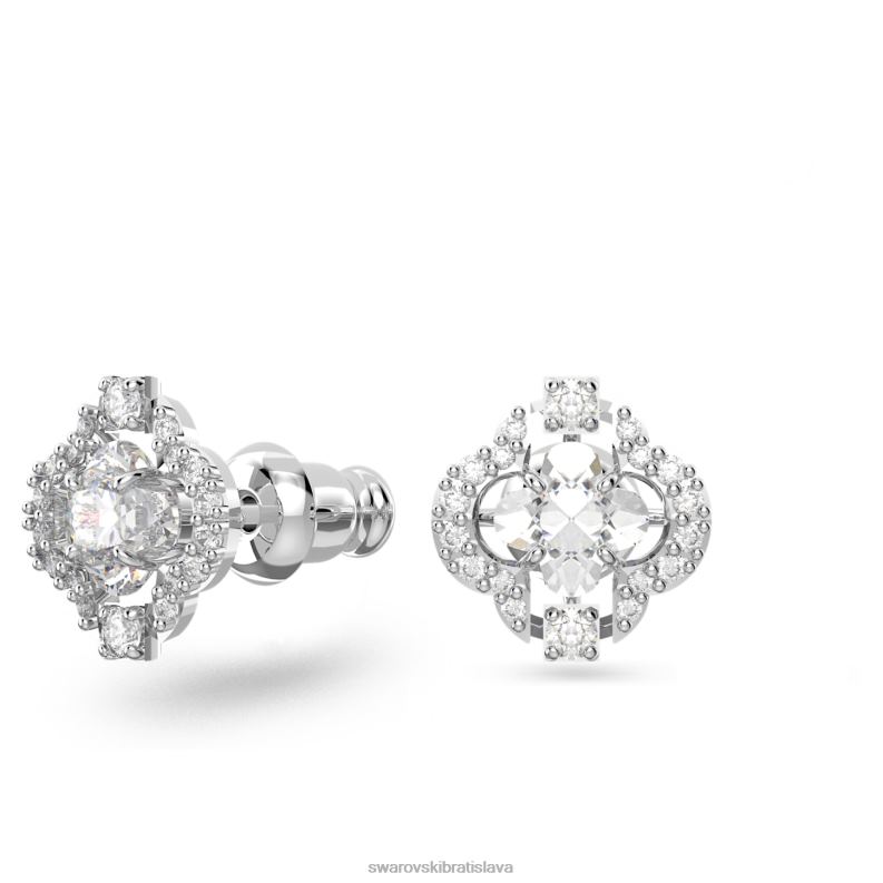 šumivý tanečný set zmiešané rezy, ďatelina, biela, rhodiované B8ZNT389 Swarovski šperky - Image 5