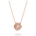 šumivý tanečný set zmiešané strihy, ďatelina, biela, pozlátené ružovým zlatom B8ZNT416 Swarovski šperky - Image 5