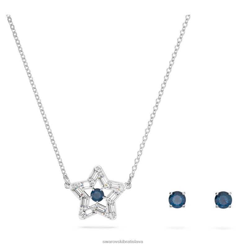 suprava_stella_zmiesane_strihy_hviezdicove_modre_rhodiovane_b8znt408_swarovski_sperky.jpg súprava stella zmiešané strihy, hviezdicové, modré, rhodiované B8ZNT408 Swarovski šperky - Image 1