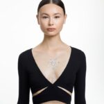 súprava telových šperkov zmiešané rezy, biela B8ZNT1490 Swarovski šperky - Image 2