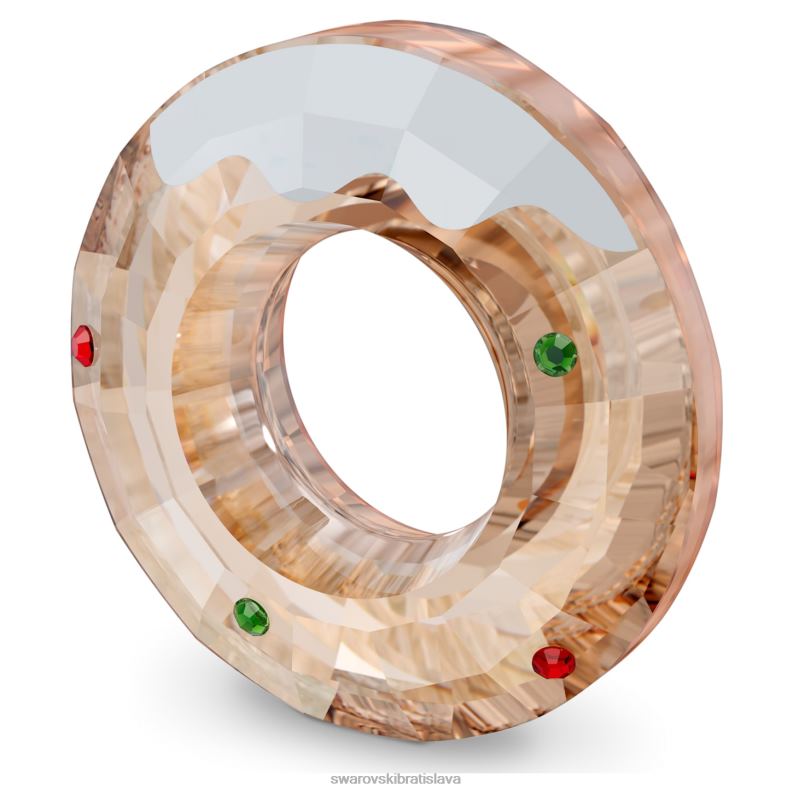 sviatocny_pozdrav_pernikovy_donut_magnet_zber_b8znt1793_swarovski_dekoracie.jpg sviatočný pozdrav perníkový donut magnet zber B8ZNT1793 Swarovski dekorácie - Image 1
