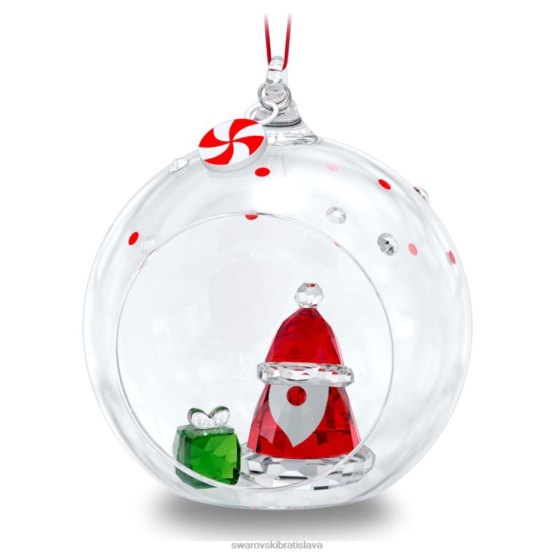 sviatok_na_zdravie_santa_claus_gula_ornament_zber_b8znt1806_swarovski_dekoracie.jpg sviatok na zdravie Santa Claus guľa ornament zber B8ZNT1806 Swarovski dekorácie - Image 1