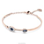 symbolický náramok zlé oko, modrá, zmiešaná kovová povrchová úprava B8ZNT590 Swarovski šperky - Image 3
