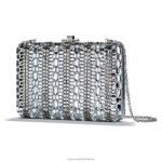 taška judith leiber slim slide biely B8ZNT1487 Swarovski príslušenstvo