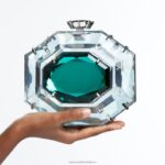 taška zelená B8ZNT1483 Swarovski príslušenstvo - Image 2