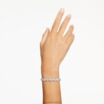 tisícročia náramok hruškový rez, biely, rhodiovaný B8ZNT586 Swarovski šperky - Image 2