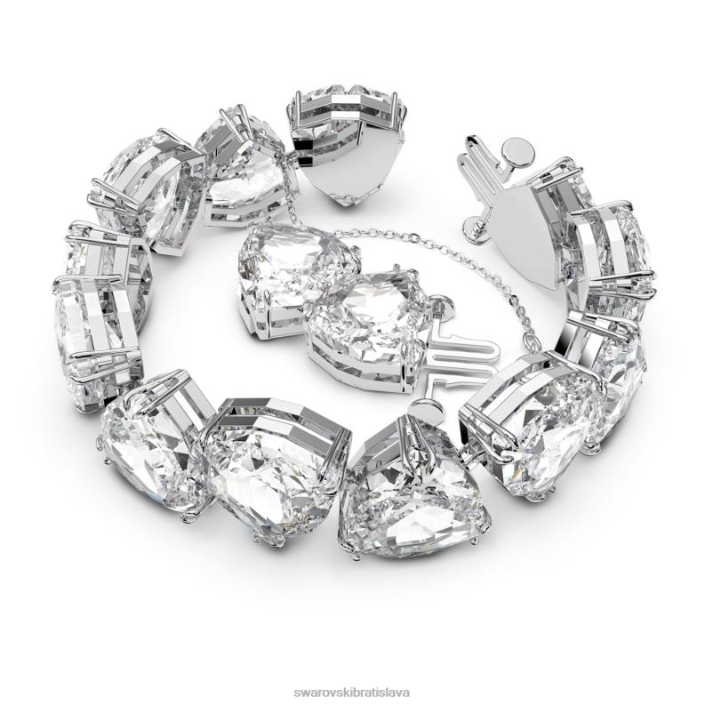 tisícročia náramok nadrozmerné kryštály, triliantový brus, biele, rhodiované B8ZNT574 Swarovski šperky - Image 3