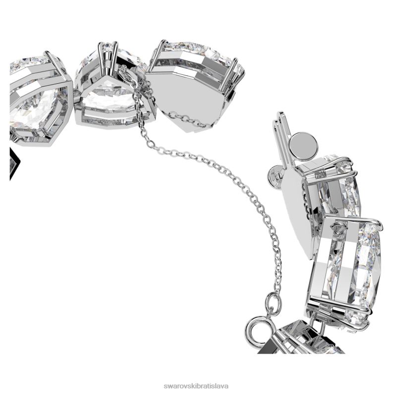 tisícročia náramok nadrozmerné kryštály, triliantový brus, biele, rhodiované B8ZNT574 Swarovski šperky - Image 4