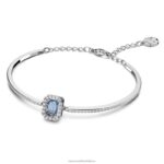tisícročia náramok osemhranný rez, dlažba, modrá, rhodiovaná B8ZNT500 Swarovski šperky - Image 3